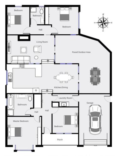 Plano de Residence on Cemar - Home Away from Home
