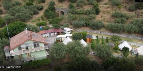 Naturlandschaft in der Nähe des Campingplatzes