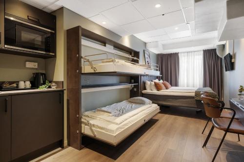 Postel nebo postele na pokoji v ubytování Hotel Point