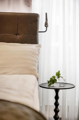 Una cama o camas en una habitación de Hotel Point