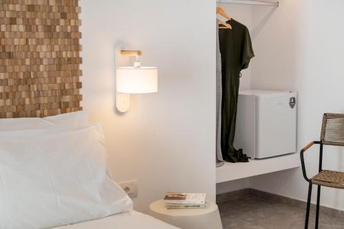 Ένα ή περισσότερα κρεβάτια σε δωμάτιο στο Galinos Hotel for adults only