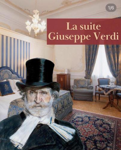 a painting of a man wearing a top hat at Hotel Villa Condulmer in Mogliano Veneto