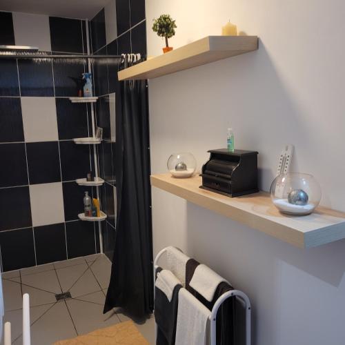 Photo de la galerie de l'établissement chambre double avec sdb à partager si 2 ème chambre louee, à Brévonnes