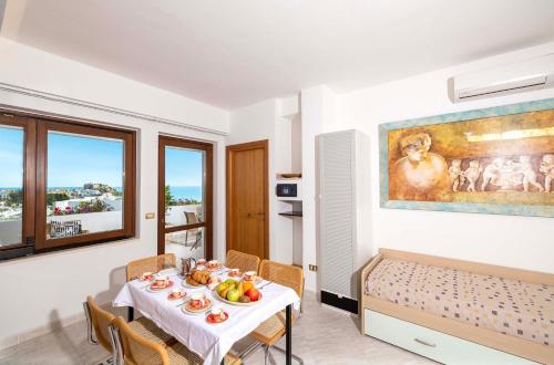 A bed or beds in a room at A Casa di Anna by BarbarHouse