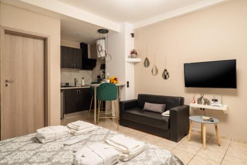 Ένα ή περισσότερα κρεβάτια σε δωμάτιο στο welcome Dream home