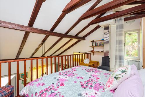 Ένα ή περισσότερα κρεβάτια σε δωμάτιο στο Island Getaway apartments Mljet