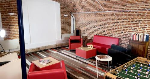 ibis Douai Centreにあるシーティングエリア
