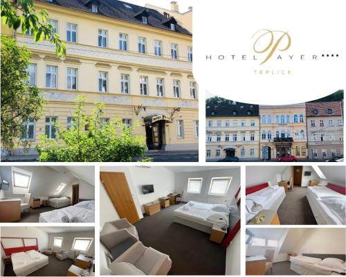 Postel nebo postele na pokoji v ubytování Hotel PAYER