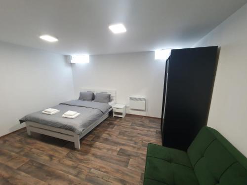 Cama o camas de una habitación en Cedron Apartments