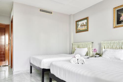 Ένα ή περισσότερα κρεβάτια σε δωμάτιο στο Song Anh 1 Hotel