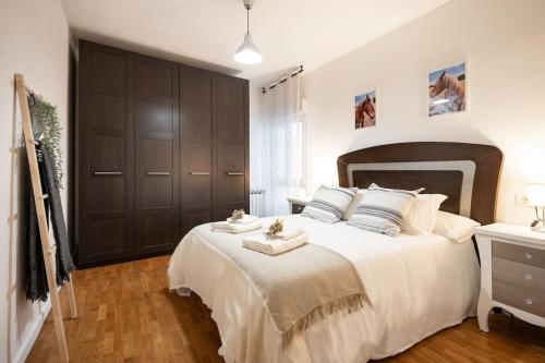 Postel nebo postele na pokoji v ubytování Apartamento San José