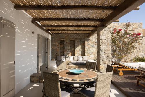 Amaris Mykonian Residenceにあるシーティングエリア