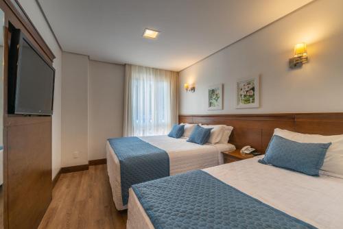 Hotel Monte Felice Centroにあるベッド