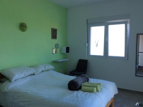 Postel nebo postele na pokoji v ubytování Lapčiči View
