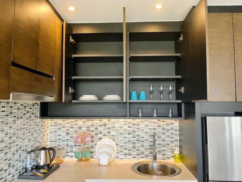 Η κουζίνα ή μικρή κουζίνα στο Citygate in Kamala beach - Perfect Stay for Digital Work