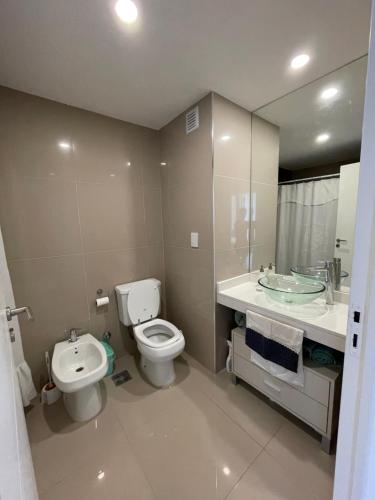 Ванная комната в Departamento Puerto