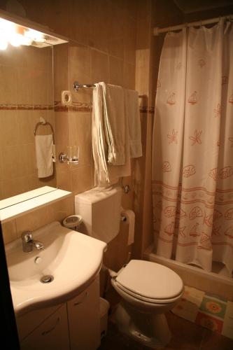 Koupelna v ubytování Nada Apartments