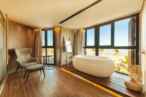 Χώρος καθιστικού στο BA'RA Hotel