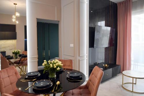 Χώρος καθιστικού στο CoCo Elite Apartments Zator