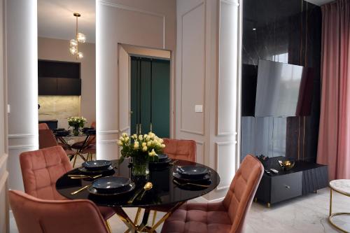 Χώρος καθιστικού στο CoCo Elite Apartments Zator