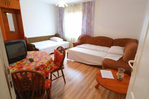 Cama o camas de una habitación en Sobe Milinka