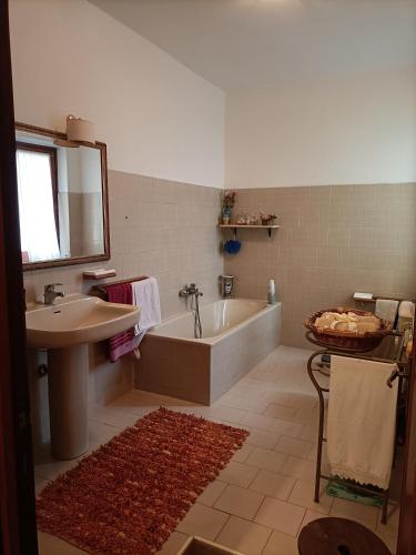 Een badkamer bij Nurachi vacanza