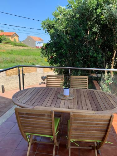 Balkón nebo terasa v ubytování Palmeira Beach