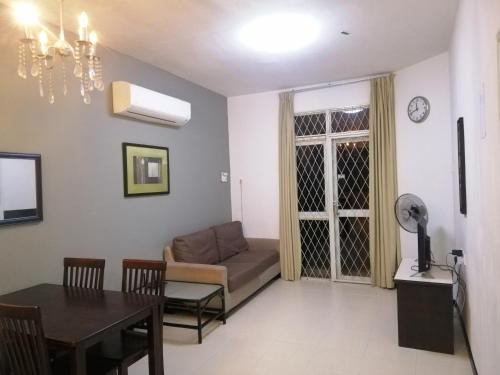 Χώρος καθιστικού στο My Cozy Nest - Near Beach