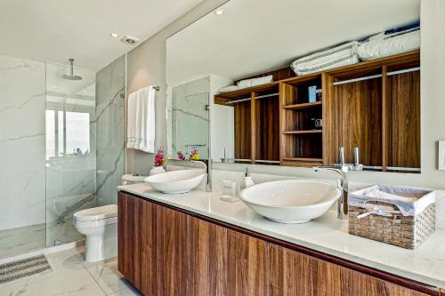 Koupelna v ubytování Maritima Playa 9M