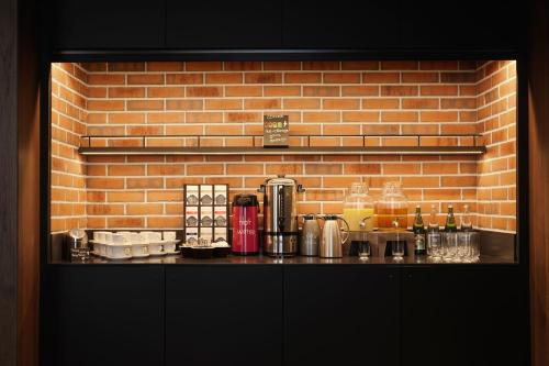 ホテル パークにあるキッチンまたは簡易キッチン