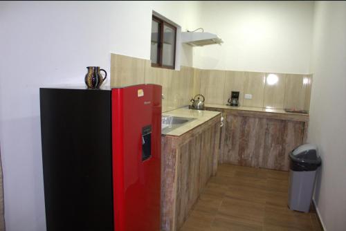 Η κουζίνα ή μικρή κουζίνα στο Peumayen Atacama cabaña&Hostal