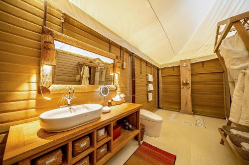 Koupelna v ubytování KEIKOKU GLAMPING TENT