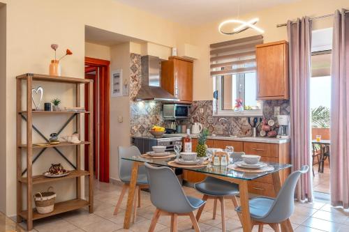 Kuchyň nebo kuchyňský kout v ubytování Armeria Apartments