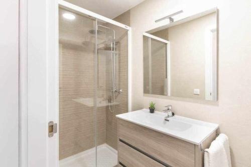 Phòng tắm tại Apartamentos El Mirador