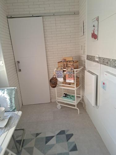 Η κουζίνα ή μικρή κουζίνα στο Apartamentos Flamenco B&B