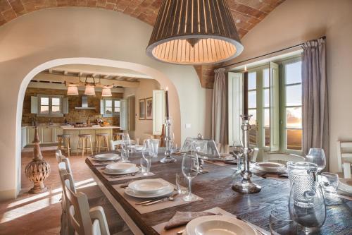 Restaurace v ubytování Castelfalfi