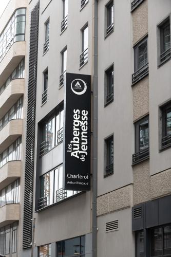 Certifikát, hodnocení, plakát nebo jiný dokument vystavený v ubytování Auberge Jeunesse Charleroi Youth Hostel