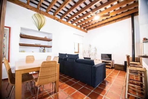 Posezení v ubytování Casa Buganvilla