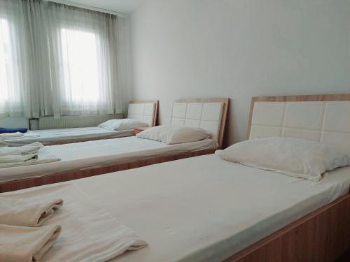 Cama o camas de una habitación en Hostel Hayat