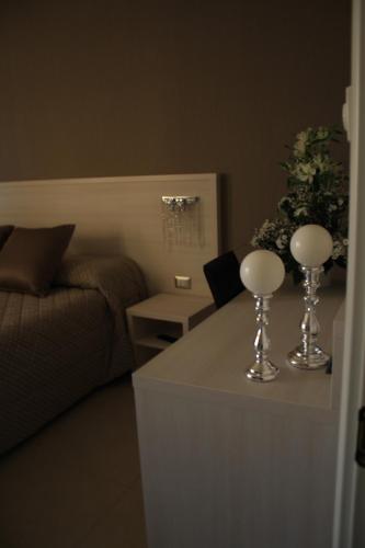 Ruang duduk di B&B Colle del Re