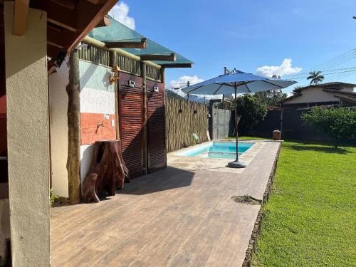 La alberca dentro o cerca de Rm Hospedagem Ubatuba