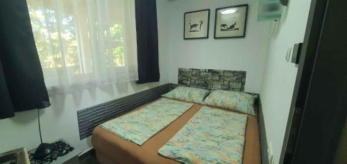 Postel nebo postele na pokoji v ubytování Apartment in Siofok-Sosto/Balaton 38178