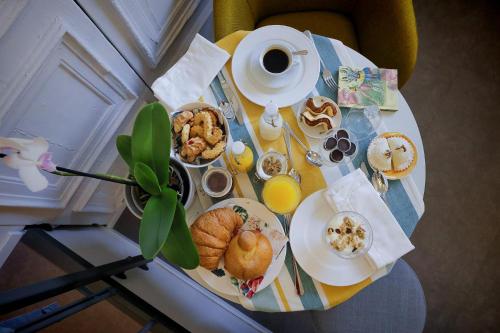 Mad på bed and breakfast-stedet eller i nærheden