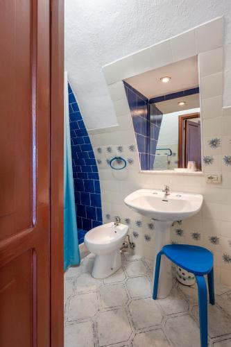 Ванная комната в Marina del Cantone Chalet