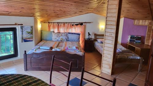 Postel nebo postele na pokoji v ubytování Guest House Fanny