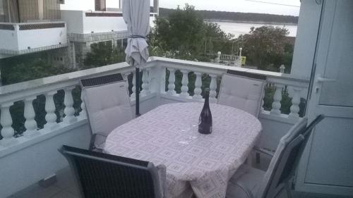 Balkón nebo terasa v ubytování Apartment Maria