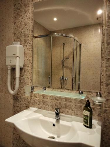Koupelna v ubytování Avalon Apartament