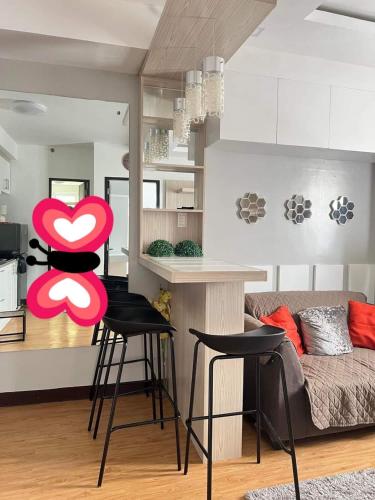Kuchyň nebo kuchyňský kout v ubytování Mesaverte Residences T2-8H