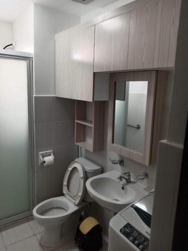 Koupelna v ubytování Mesaverte Residences T2-8H