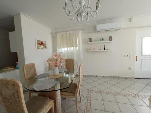 Flat with garden near sea, port and airport